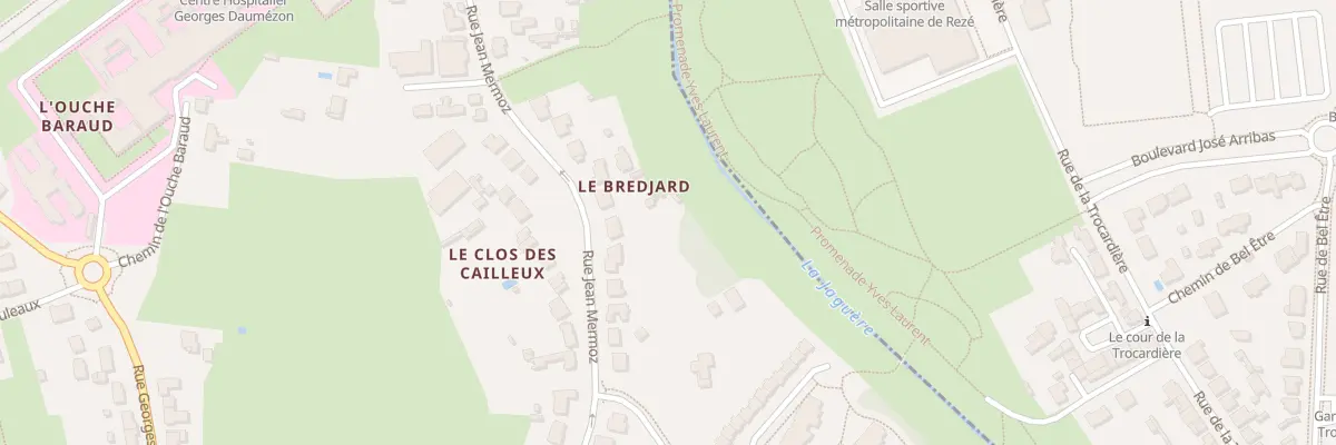 Plan du 105B Rue Jean Mermoz à Bouguenais