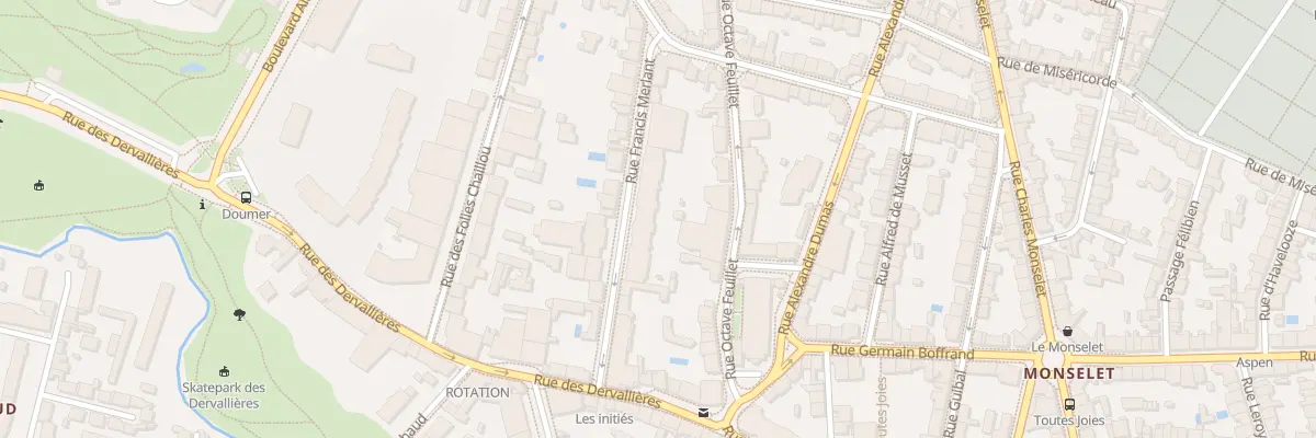 Plan du 8 Rue Francis Merlant à Nantes