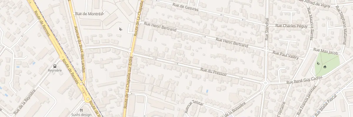 Plan du 19 Rue du Pressoir à Nantes