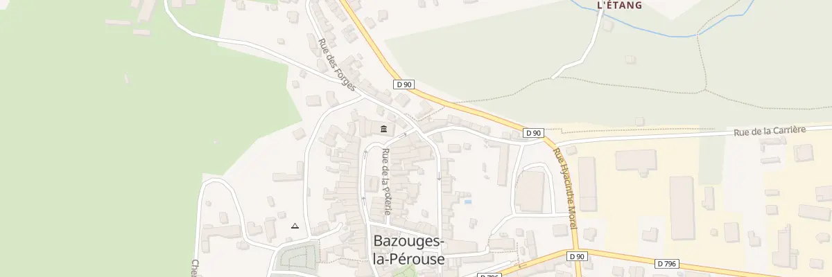 Plan du 2 Rue du Maine à Bazouges-la-Pérouse