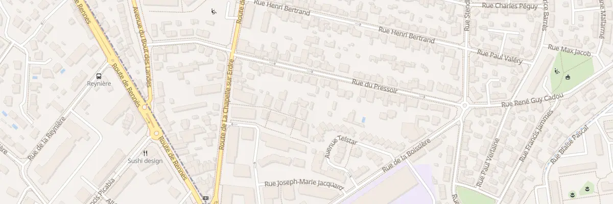 Plan du 14 Rue du Pressoir à Nantes
