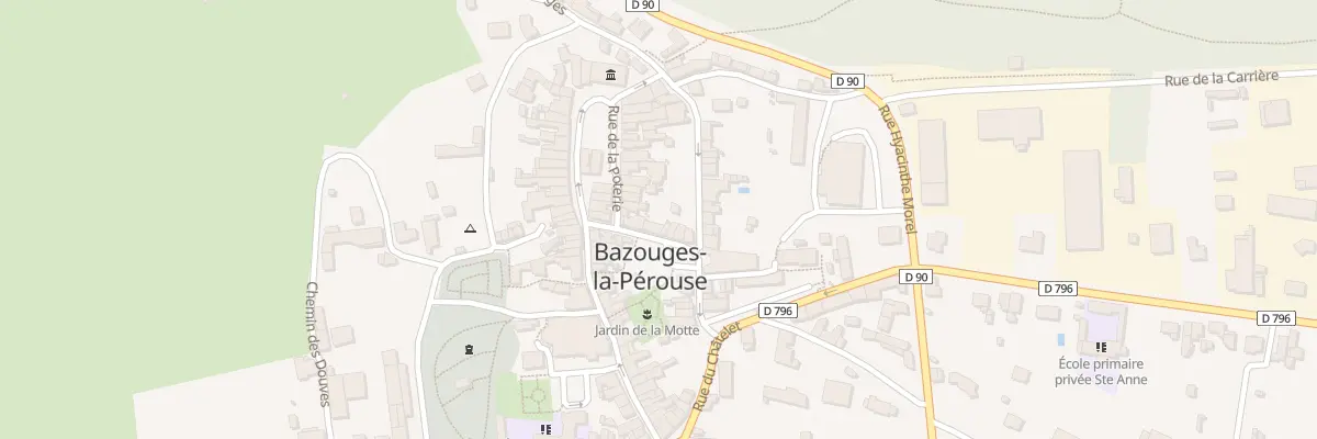 Plan du 5 Rue de La Motte à Bazouges-la-Pérouse