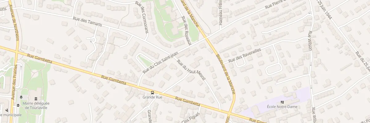 Plan du 130 Rue du Clos St Jean Tourlavill à Cherbourg-en-Cotentin