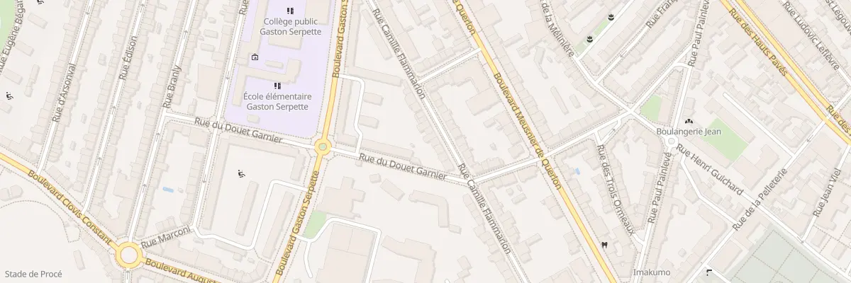 Plan du 41 Rue Camille Flammarion à Nantes