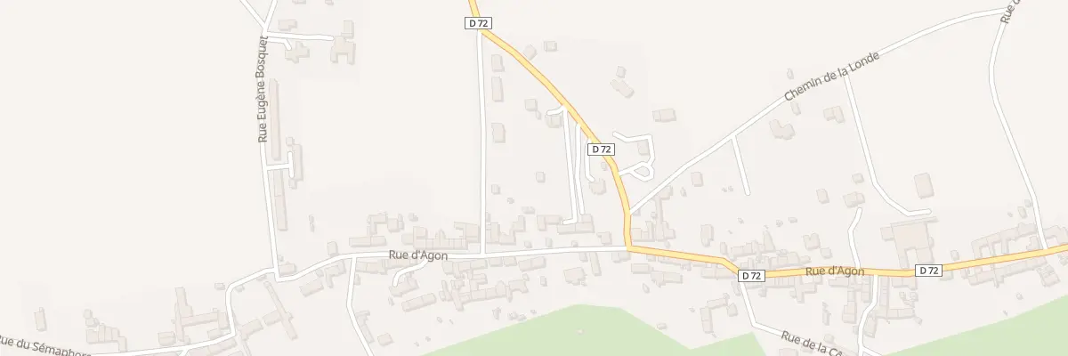 Plan du 34 Rue de la Rue d’Agon à Agon-Coutainville