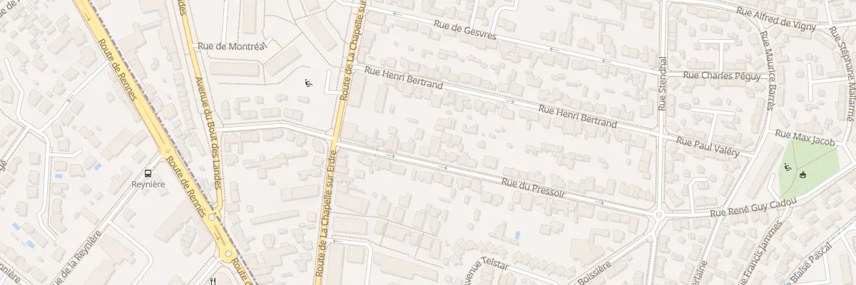 Plan du 15 Rue du Pressoir à Nantes
