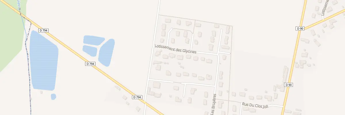 Plan du 6 Lot Les Glycines à Saint-Rémy-du-Plain