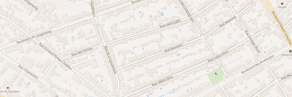 Plan du 44T Rue de Bélanton à Nantes