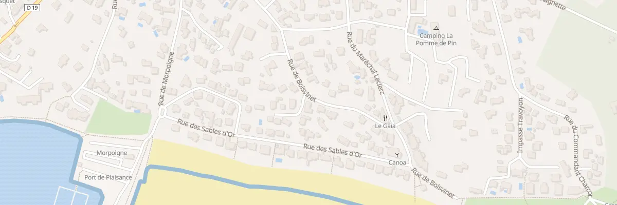 Plan du 34 Rue de boisvinet à Jard-sur-Mer
