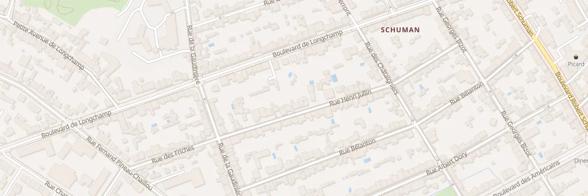 Plan du 46 Rue Henri Jullin à Nantes