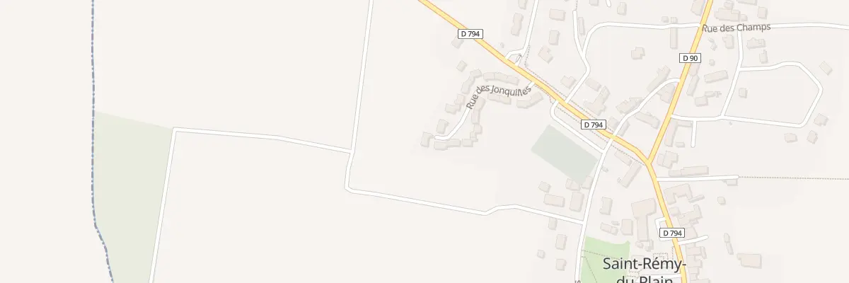 Plan du 17 Rue Des Jonquilles à Saint-Rémy-du-Plain