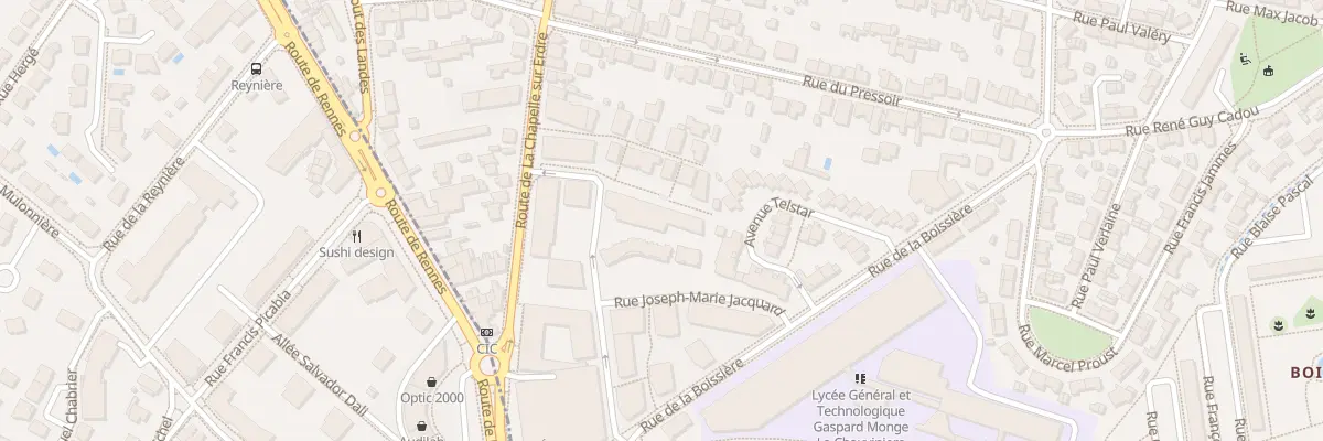 Plan du 4 Sq Virginia Woolf à Nantes