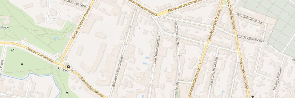 Plan du 21 Rue Francis Merlant à Nantes