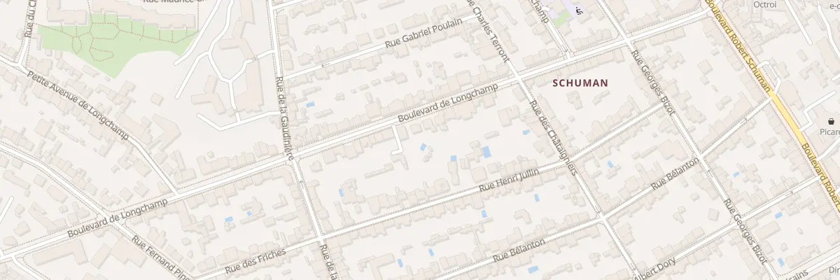 Plan du 53 Bd de Longchamp à Nantes