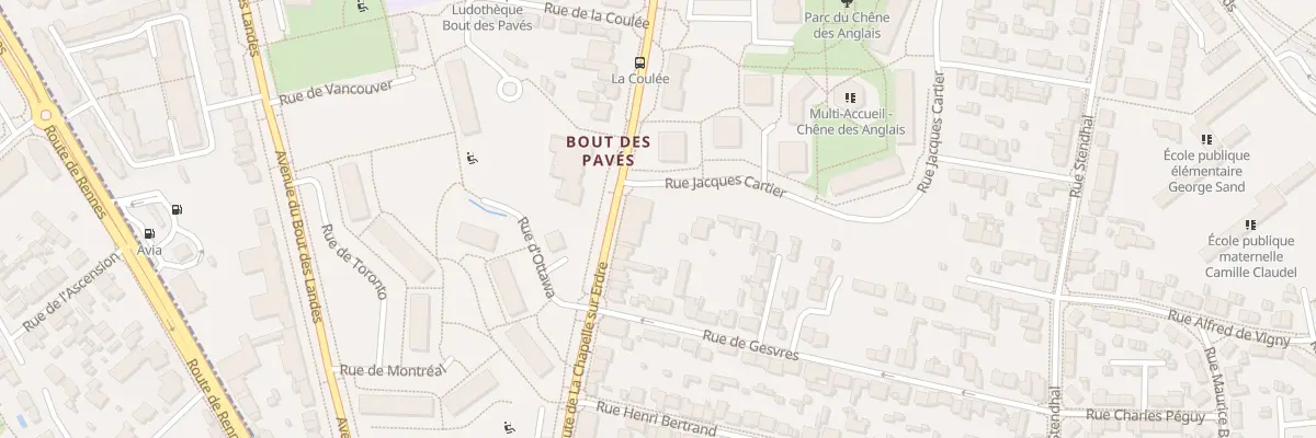 Plan du 80 Rte de la Chapelle Sur Erdre à Nantes