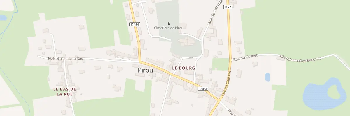 Plan du 5 Pl Abbe Louis Godefroy à Pirou