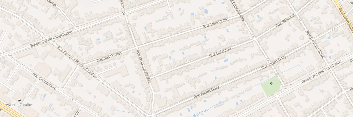 Plan du 50 Rue de Bélanton à Nantes