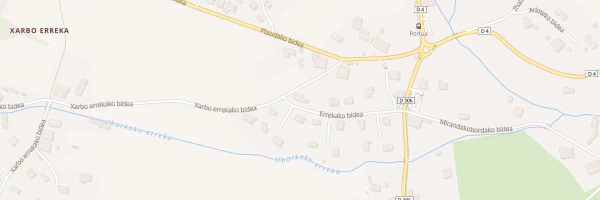 Plan du 85 Xarbo errekako bidea à Sare