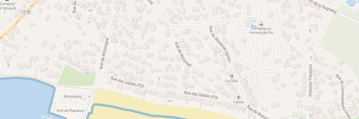 Plan du 30 Rue de boisvinet à Jard-sur-Mer