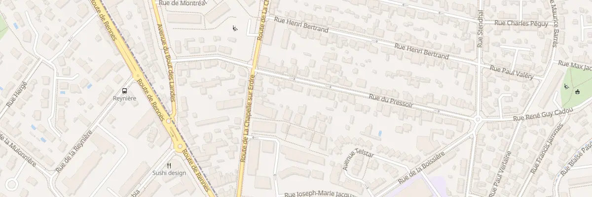 Plan du 8 Rue du Pressoir à Nantes