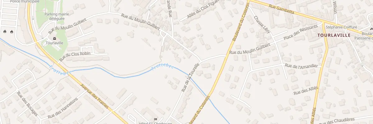 Plan du 430 Rue du Moulin Guibert à Cherbourg-en-Cotentin