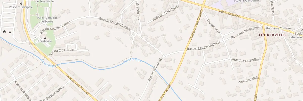 Plan du 420 Rue du Moulin Guibert à Cherbourg-en-Cotentin
