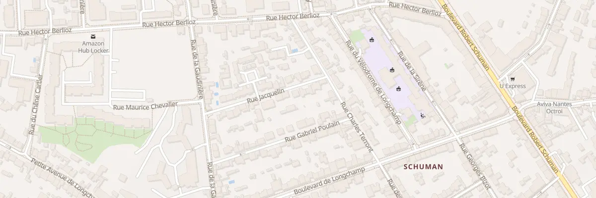 Plan du 5 Rue Jacquelin à Nantes