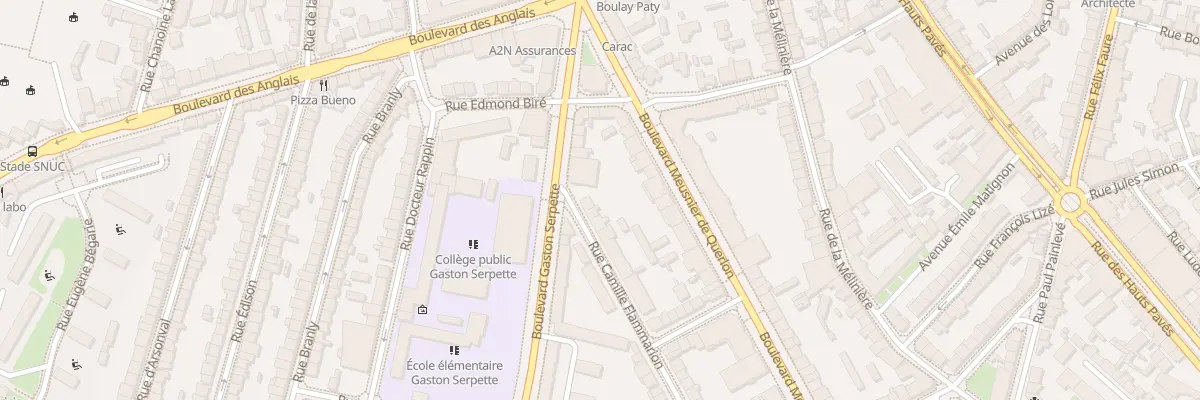 Plan du 84 Rue Camille Flammarion à Nantes