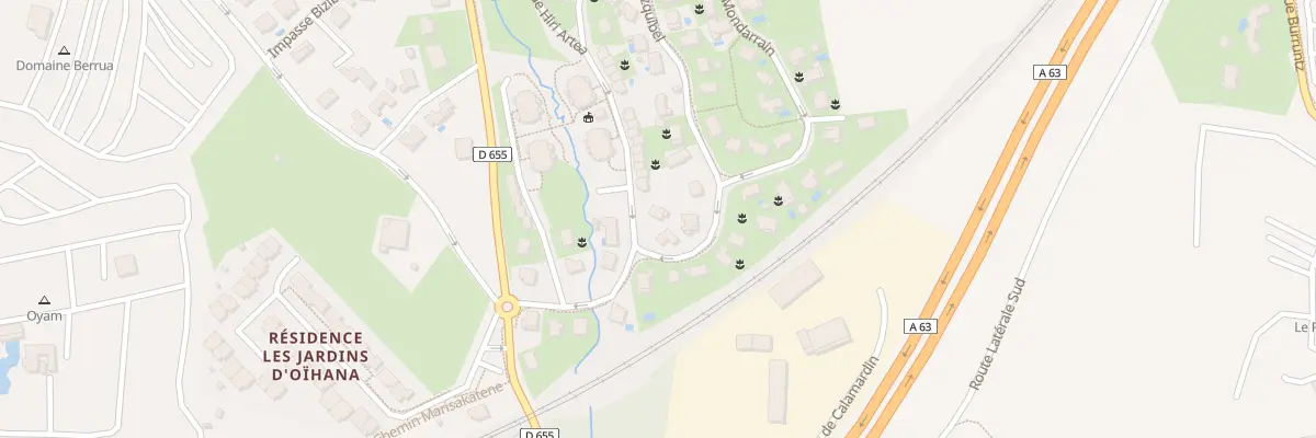 Plan du 29 Rue Hiri Artea à Bidart