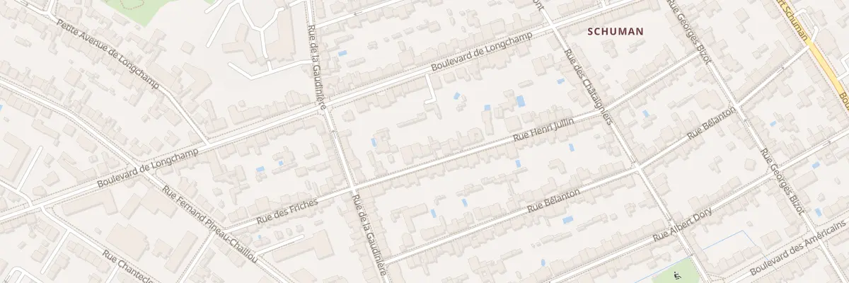 Plan du 54 Rue Henri Jullin à Nantes
