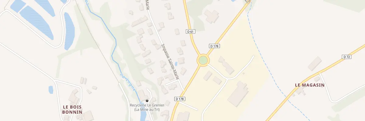 Plan du 1B Rue sainte marie à Corcoué-sur-Logne