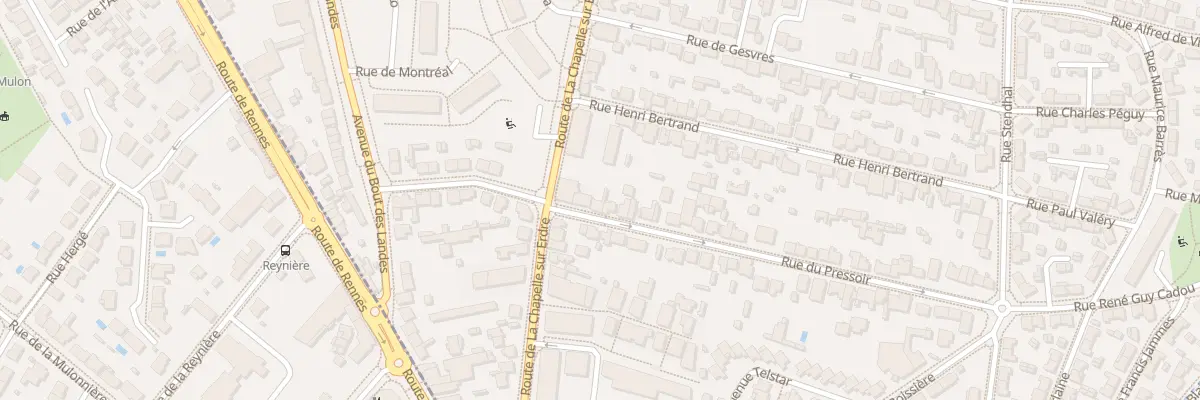 Plan du 3 Rue du Pressoir à Nantes