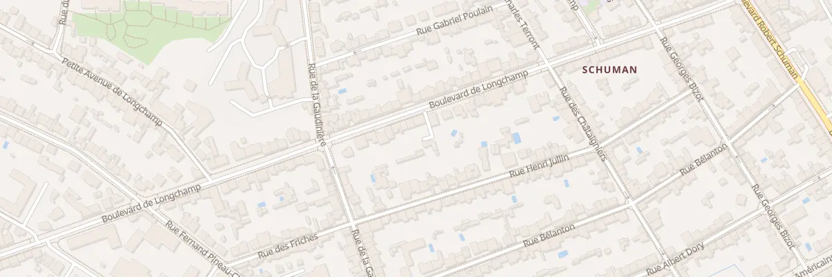 Plan du 59 Bd de Longchamp à Nantes