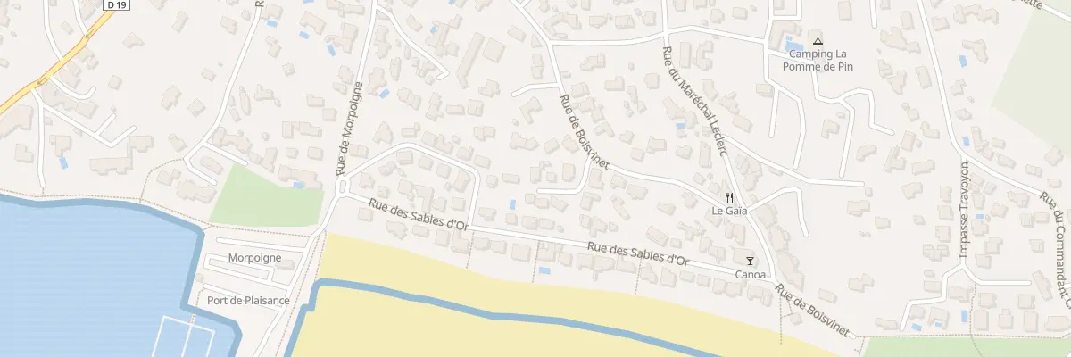 Plan du 32 Rue de boisvinet à Jard-sur-Mer