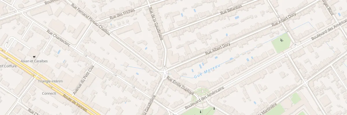 Plan du 74 Rue Albert Dory à Nantes