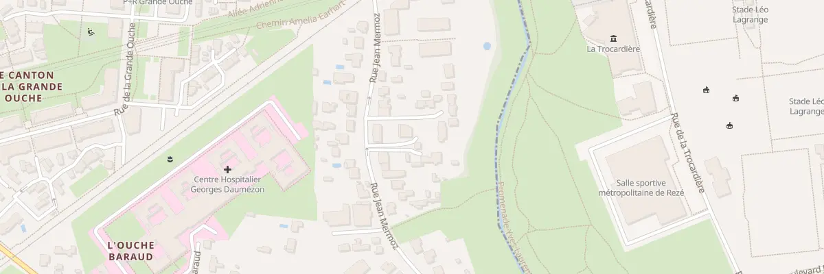 Plan du 77T Rue Jean Mermoz à Bouguenais