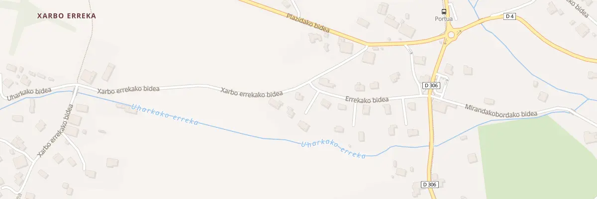 Plan du 10 Gaineko karrika itsua à Sare