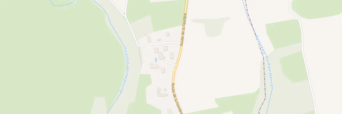 Plan du 10 Rte de la Favrière à Grandchamp-des-Fontaines