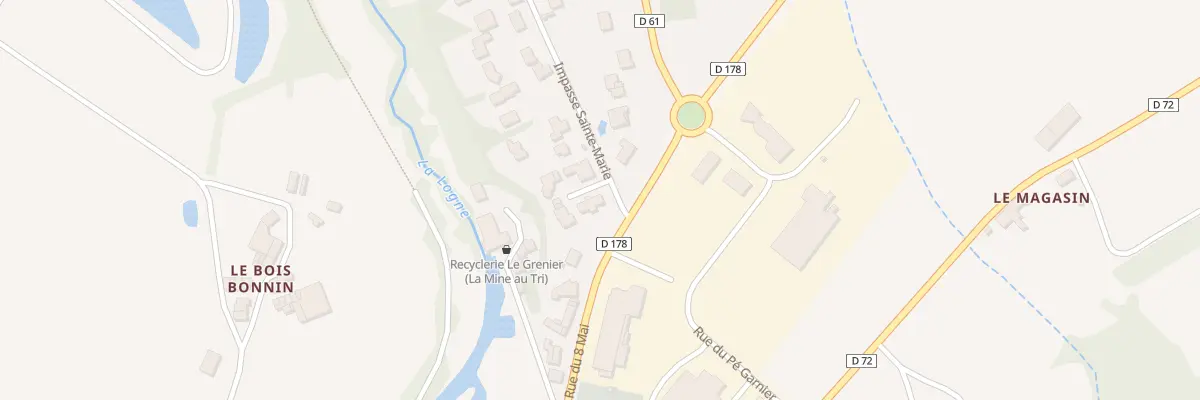 Plan du 33 Rue du Huit Mai à Corcoué-sur-Logne