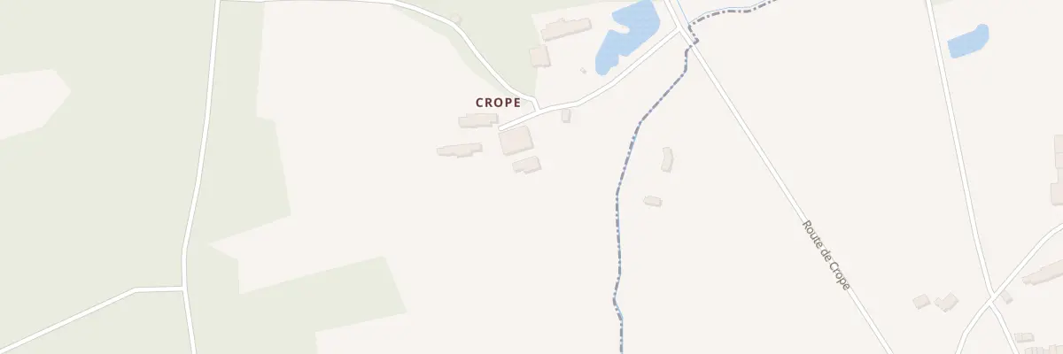 Plan du 5650 Cropé à Ercé-en-Lamée
