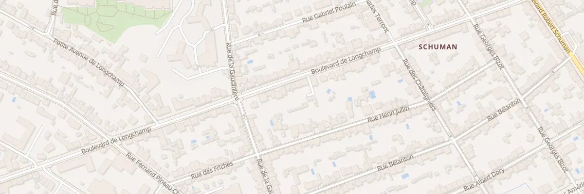 Plan du 63 Bd de Longchamp à Nantes