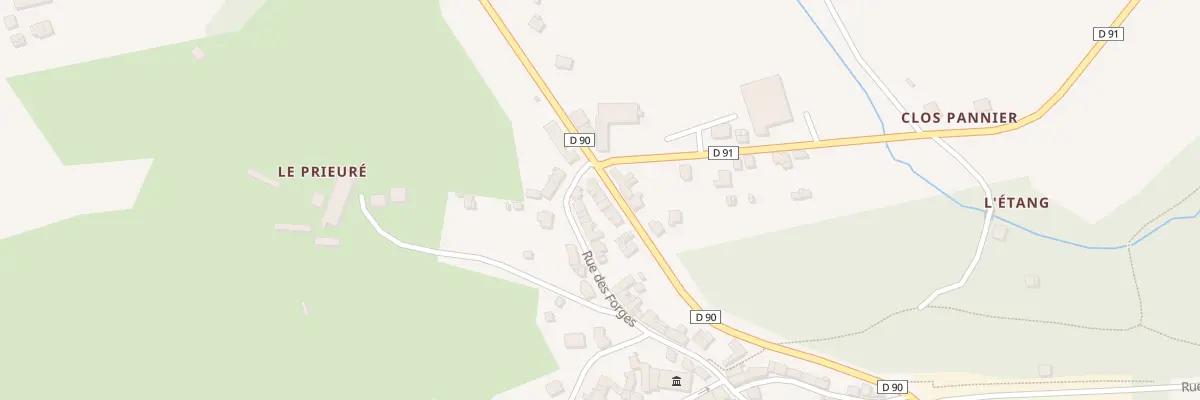 Plan du 9 Rue Hyacinthe Morel à Bazouges-la-Pérouse
