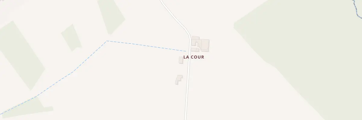 Plan du 3 La Cour à Legé