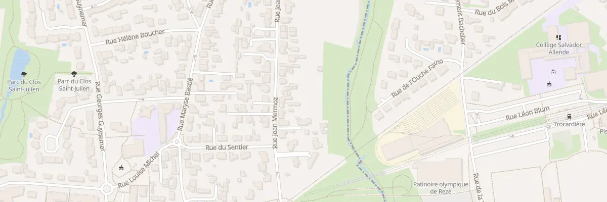 Plan du 41 Rue Jean Mermoz à Bouguenais