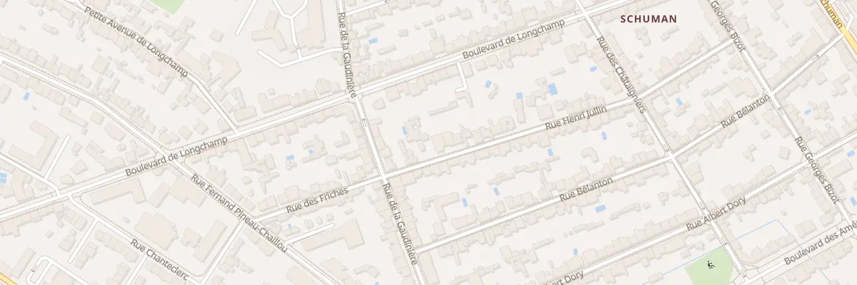 Plan du 60 Rue Henri Jullin à Nantes