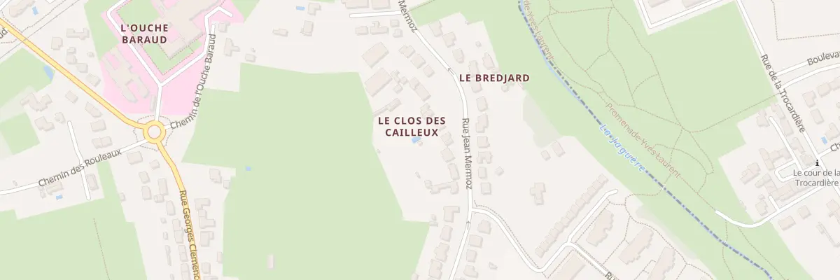 Plan du 100 Rue Jean Mermoz à Bouguenais