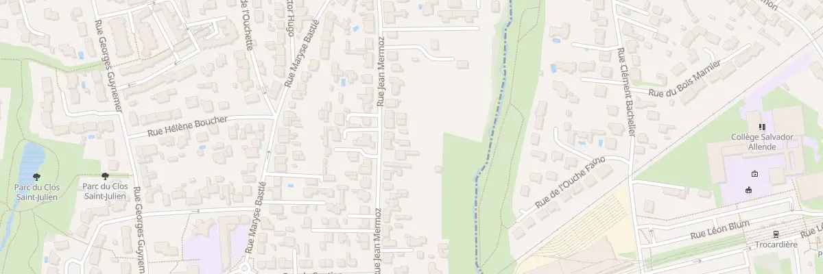 Plan du 27 Rue Jean Mermoz à Bouguenais