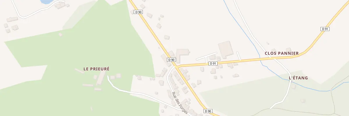 Plan du 10 Rue Hyacinthe Morel à Bazouges-la-Pérouse