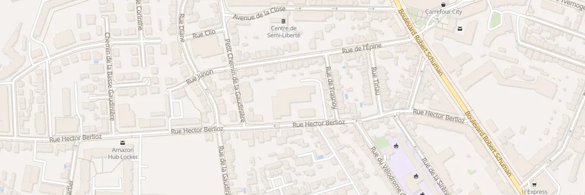 Plan du 30 Rue Hector Berlioz à Nantes