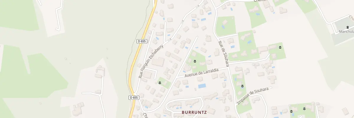 Plan du 21 Av Larraldia à Bidart